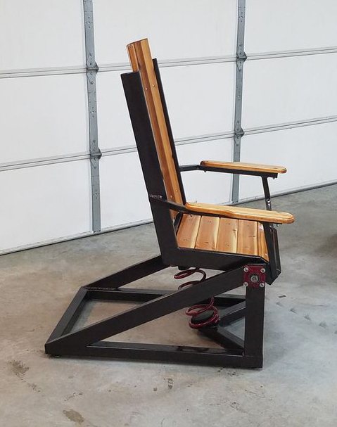 Custom Bespoke Metal Chair - Singapore Fabrication (Chair02.jpg)
