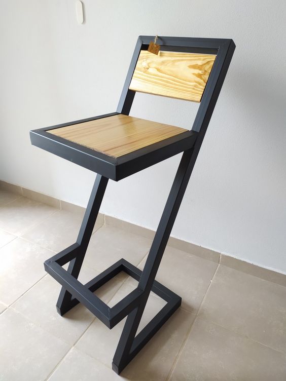 Custom Bespoke Metal Chair - Singapore Fabrication (Chair03.jpg)