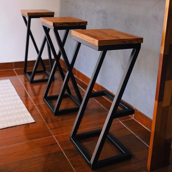Custom Metal Bar Stool and Seating - Singapore Fabrication (Stool02.jpg)