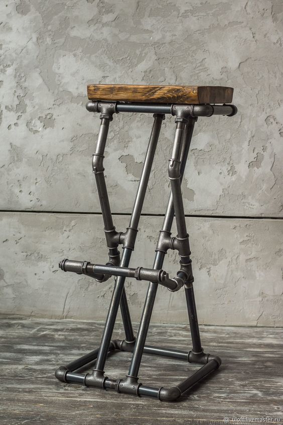 Custom Metal Bar Stool and Seating - Singapore Fabrication (Stool03.jpg)