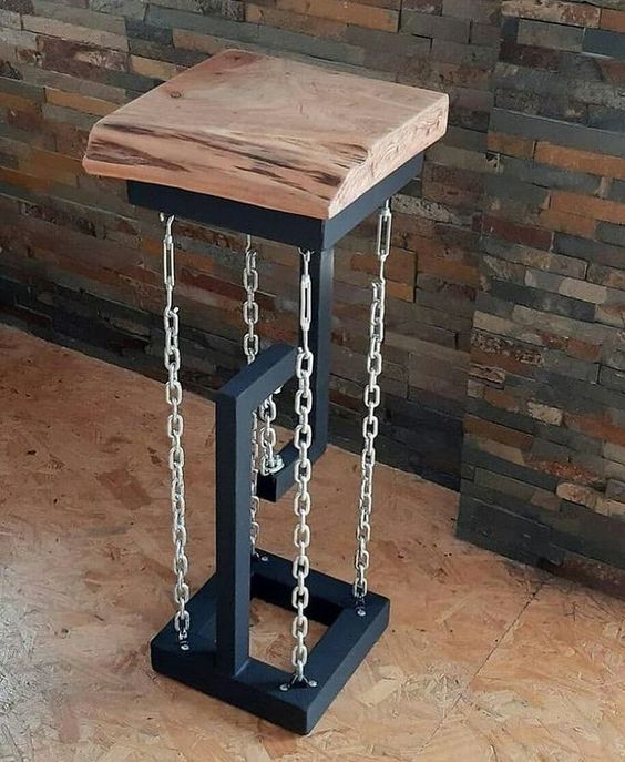 Custom Metal Bar Stool and Seating - Singapore Fabrication (Stool05.jpg)