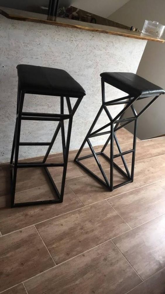 Custom Metal Bar Stool and Seating - Singapore Fabrication (Stool09.jpg)