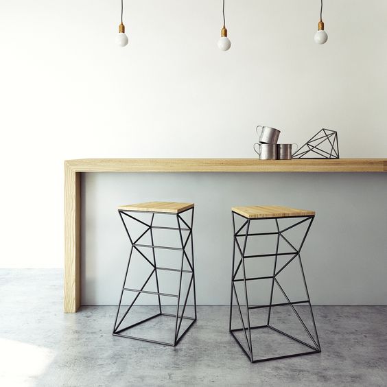 Custom Metal Bar Stool and Seating - Singapore Fabrication (Stool13.jpg)